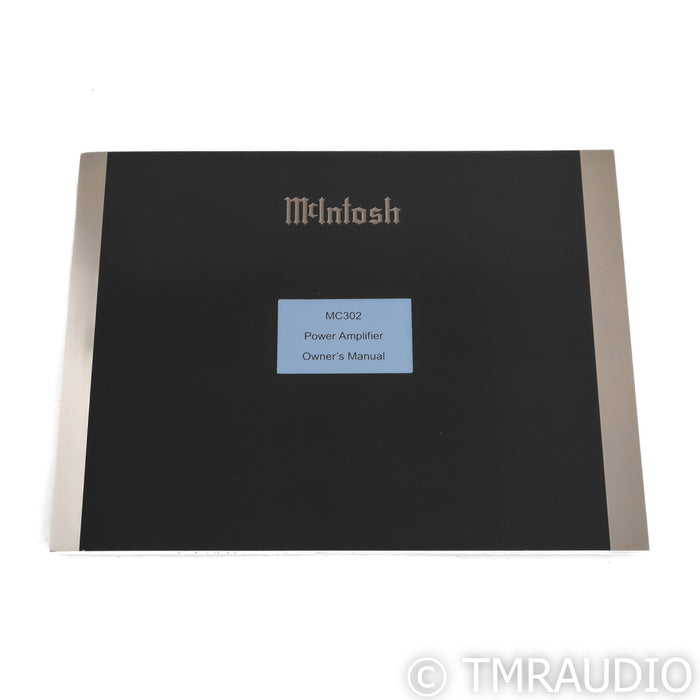 McIntosh MC302 Stereo Power Amplifier