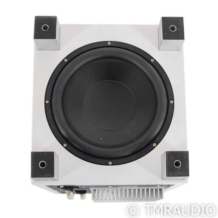 REL T/7i 8" Powered Subwoofer; Piano White
