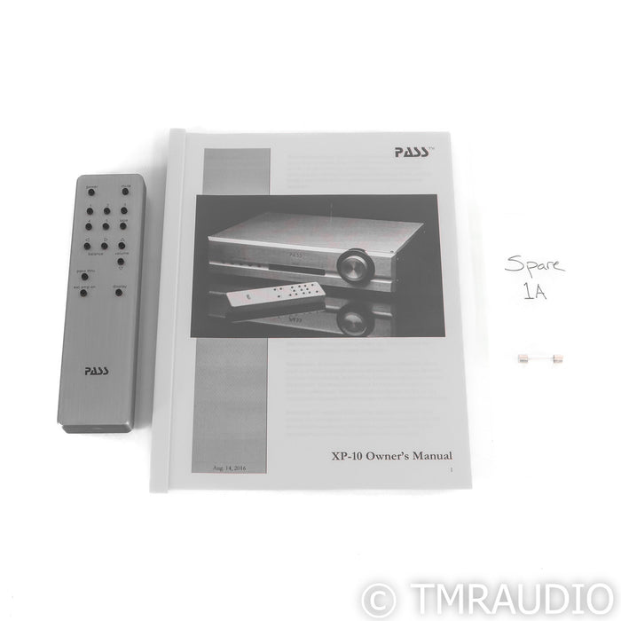 Pass Labs XP-10 Stereo Preamplifier