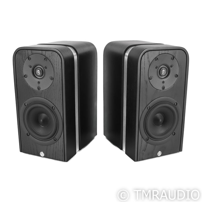 GamuT Phi3-i Bookshelf Speakers; Black Ash Pair