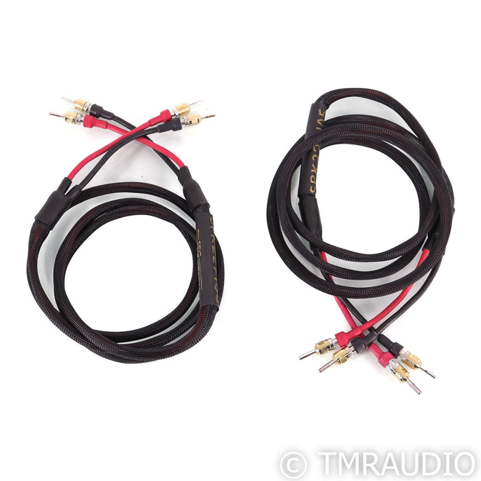 Triode Wire Labs American Series Speaker Cables; 7ft Pair Banana