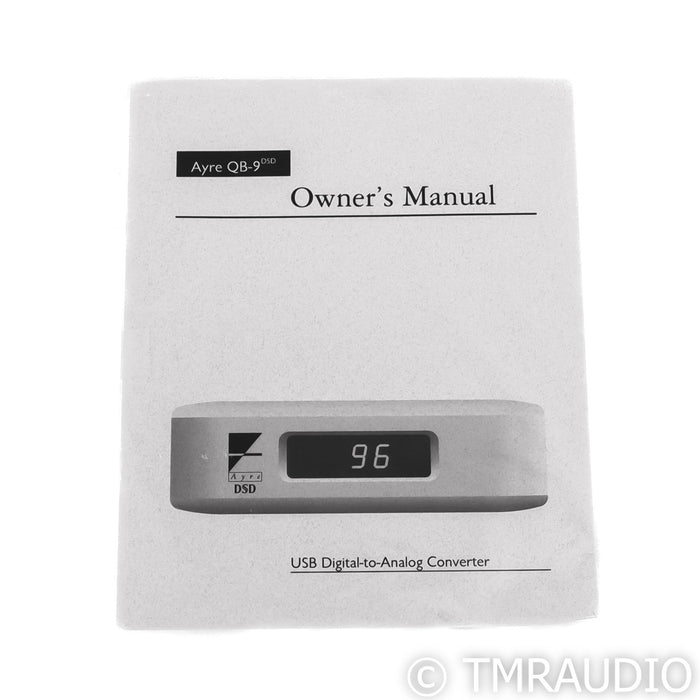 Ayre Acoustics QB-9 DSD DAC
