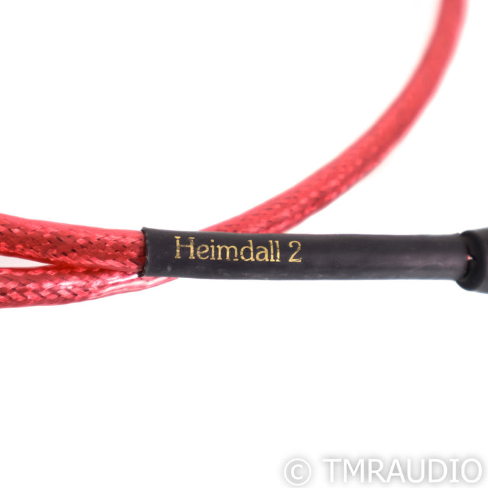 Nordost Heimdall 2 XLR Cables; 1m Pair Balanced Interconnects
