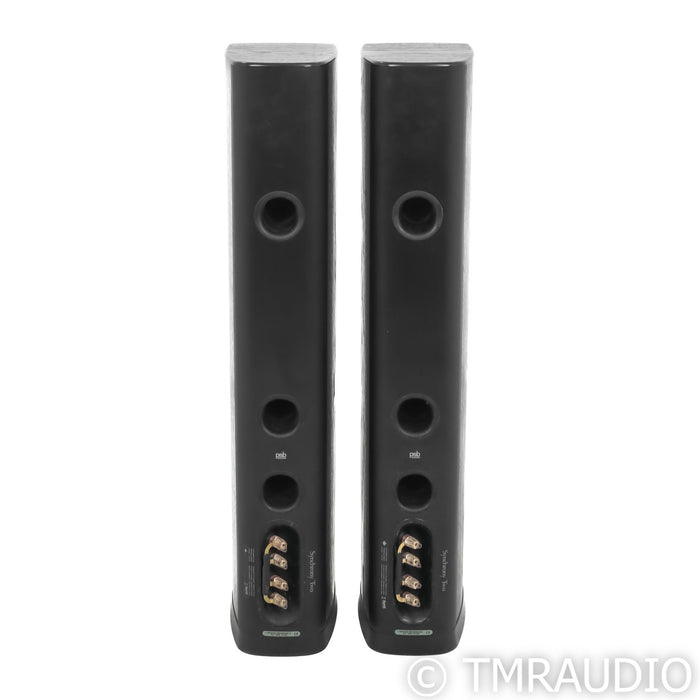 PSB Synchrony Two Floorstanding Speakers; Black Ash Pair