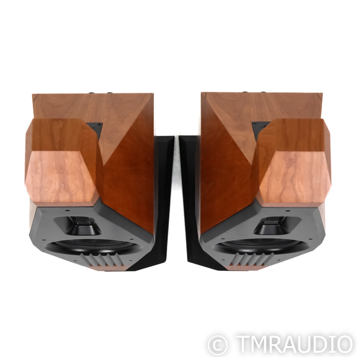 Lawrence Audio Violin SE Floorstanding Speakers; Cherry Pair w/ Stands