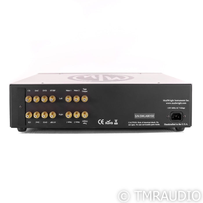 ModWright SWL9.0 Anniversary Edition Stereo Preamplifier; Tube Hybrid (Open Box)