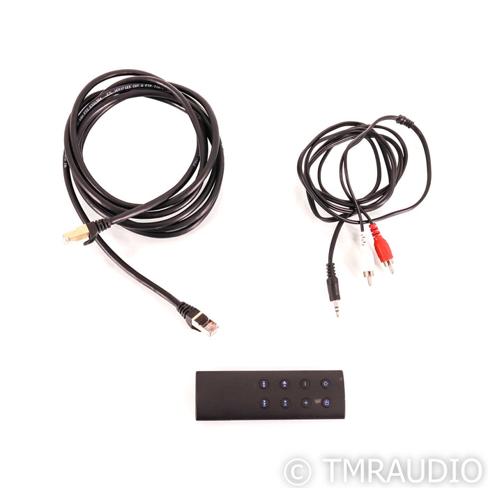 KEF LS50W Wireless Powered Bookshelf Speakers; Piano Black Pair