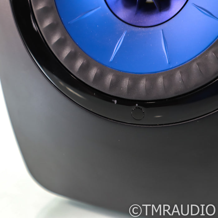 KEF LS50W Wireless Powered Bookshelf Speakers; Piano Black Pair