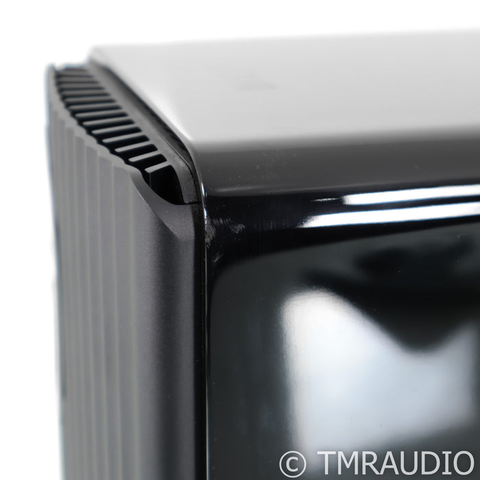 KEF LS50W Wireless Powered Bookshelf Speakers; Piano Black Pair