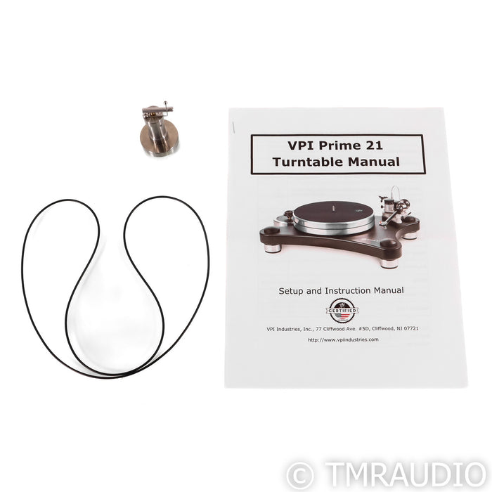 VPI Prime 21 Belt Drive Turntable; Koetsu Black Goldline MC Cartridge