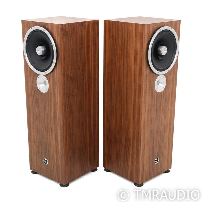 Zu Audio OMEN MkII Floorstanding Speakers; Rustic Hickory Pair