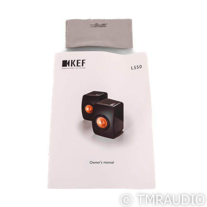 KEF LS50 Bookshelf Speakers