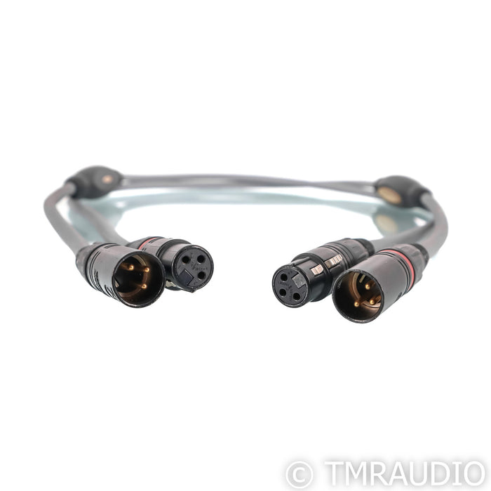 Transparent Audio MusicLink Plus XLR Cables; 1m Pair Balanced Interconnects
