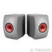KEF LS50 Meta Bookshelf Speakers; LS-50; Titanium Grey Pair