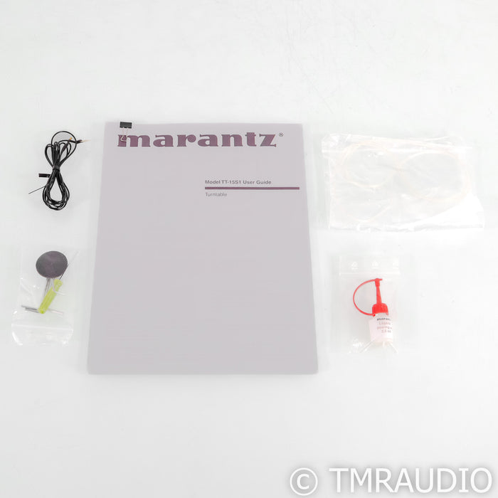 Marantz TT-15S1 Belt Drive Turntable; ClearAudio Virtuoso V1 MM Cartridge