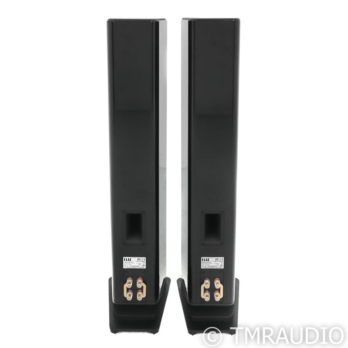 ELEC Vela FS407 Floorstanding Speakers; Piano Black Pair