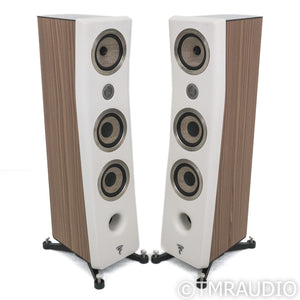 Focal Kanta No. 2 Floorstanding Speakers; Walnut & Ivory Pair (Open Box)