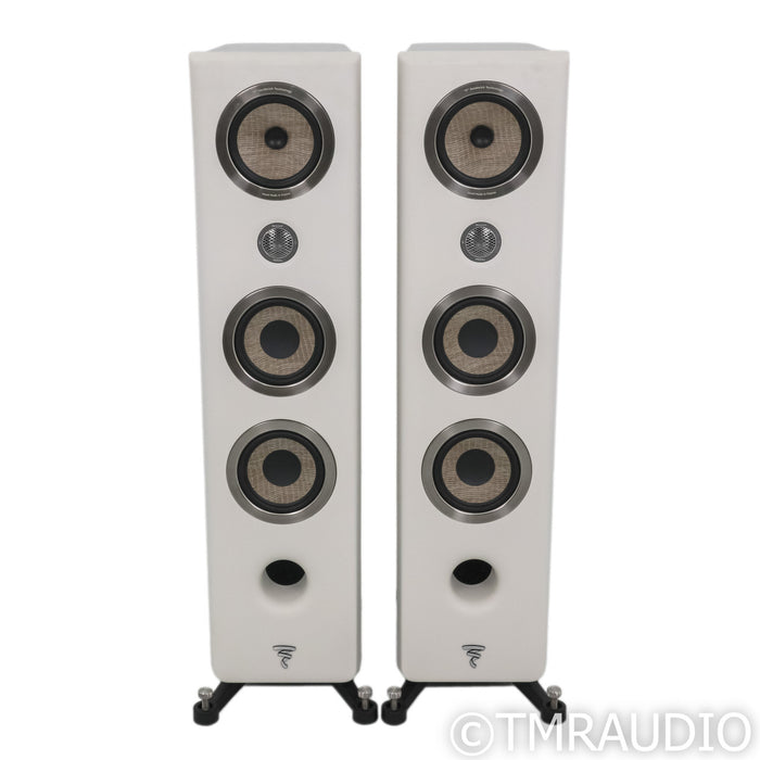 Focal Kanta No. 2 Floorstanding Speakers; Walnut & Ivory Pair (Open Box)