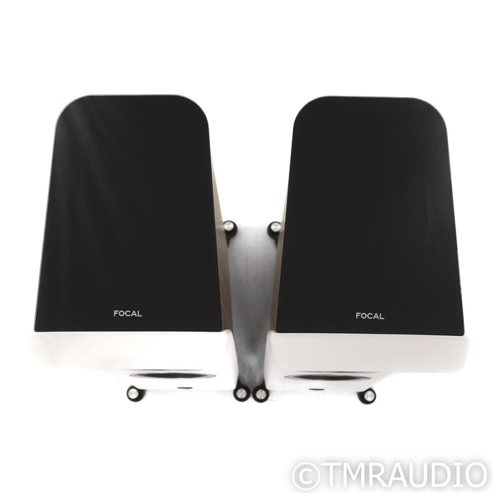 Focal Kanta No. 2 Floorstanding Speakers; Walnut & Ivory Pair (Open Box)