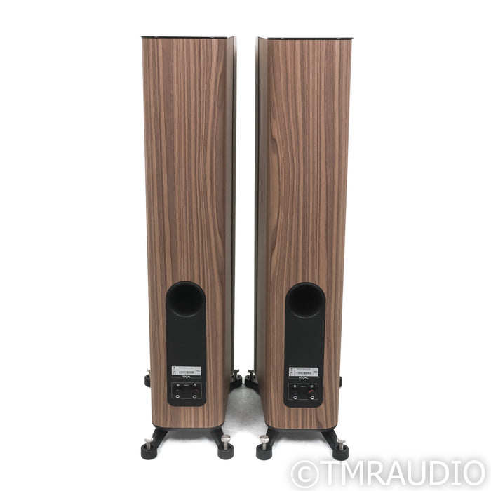 Focal Kanta No. 2 Floorstanding Speakers; Walnut & Ivory Pair (Open Box)