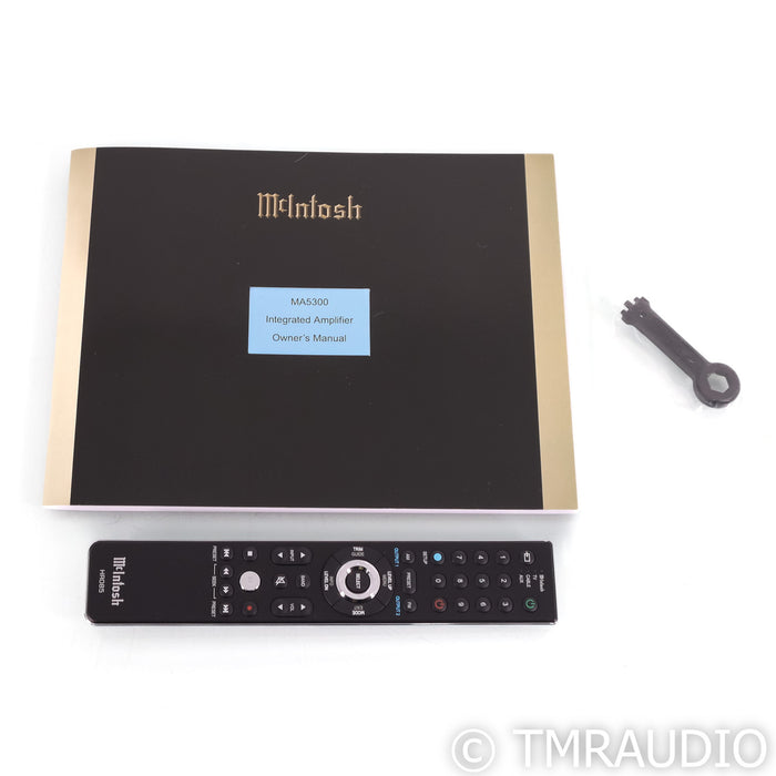 McIntosh MA5300 Stereo Integrated Amplifier / DAC; MA-5300; MM Phono
