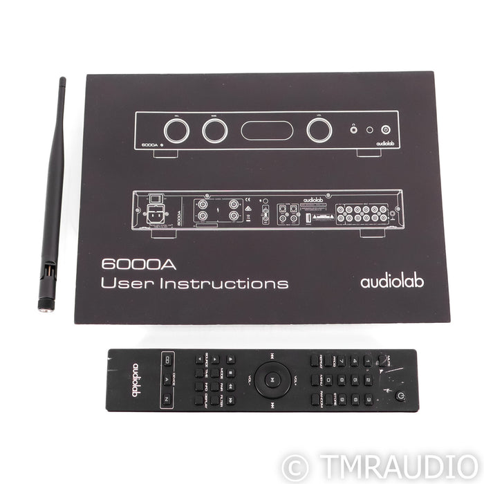 Audiolab 6000A Stereo Integrated Amplifier; 6000-A; MM Phono; BT