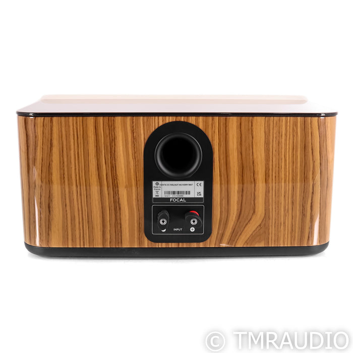 Focal Kanta CC Center Channel Speaker; Walnut & Ivory (Open Box)
