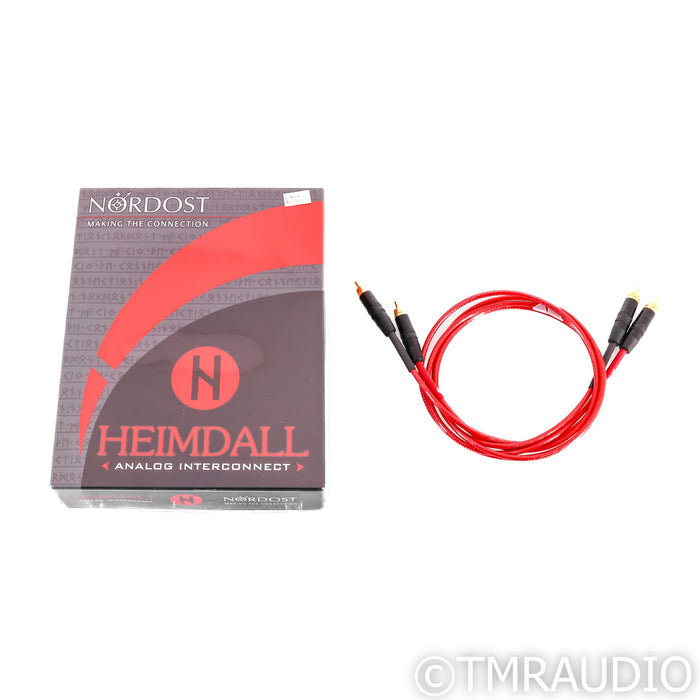 Nordost Heimdall 1 RCA Cables; 1m Pair Interconnects