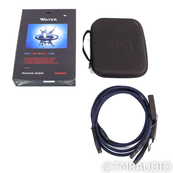 AudioQuest Water RCA Cables; 2m Pair Interconnects