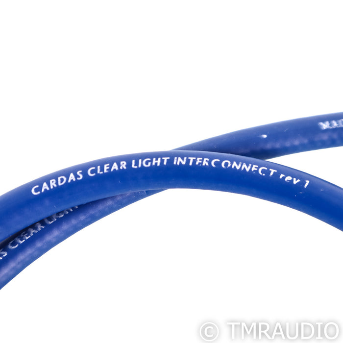 Cardas Clear Light RCA Cables; 1m Pair Interconnects
