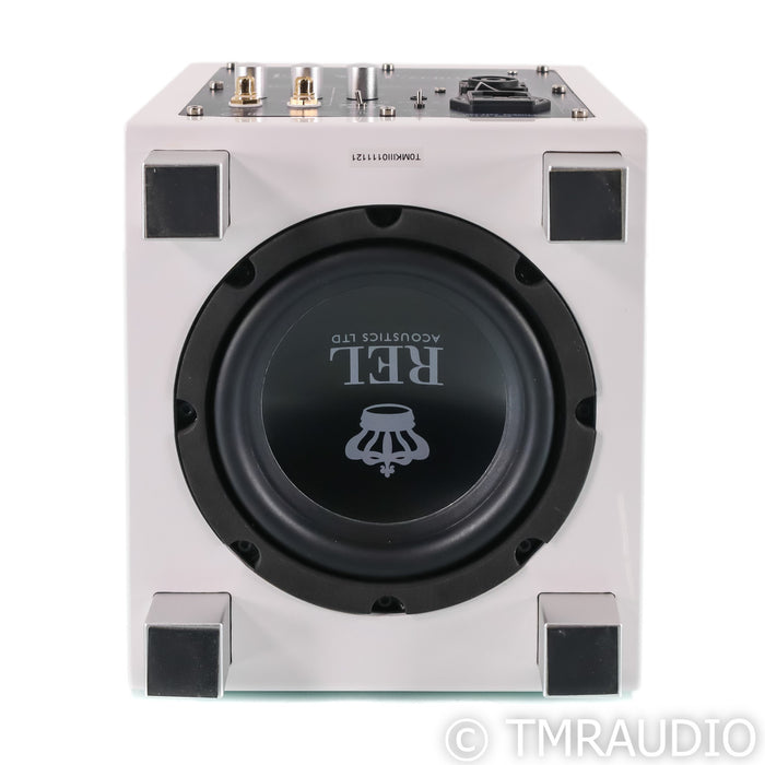 REL T/zero MkIII 6.5" Powered Subwoofer; Piano White