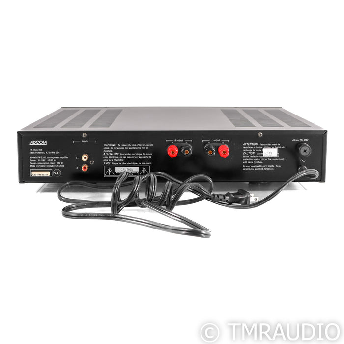 Adcom GFA5200 Stereo Power Amplifier