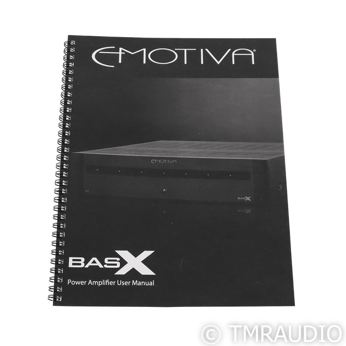 Emotiva BasX A3 Three Channel Power Amplifier