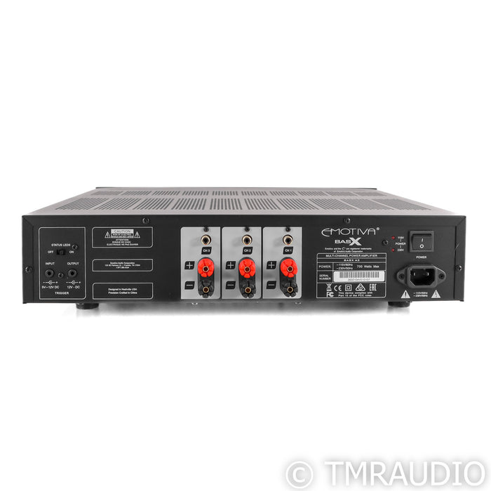 Emotiva BasX A3 Three Channel Power Amplifier