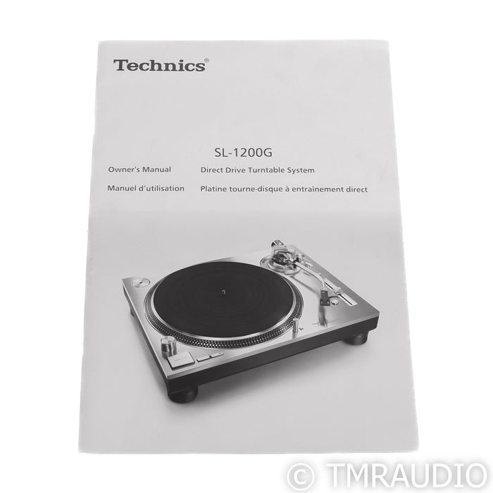 Technics SL-1200G Direct Drive Turntable; SL1200G