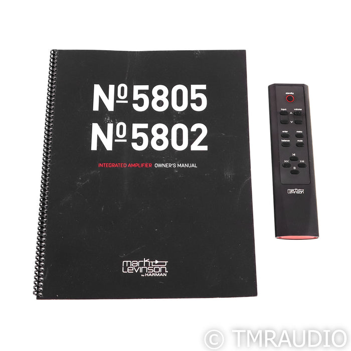 Mark Levinson No. 5805 Stereo Integrated Amplifier