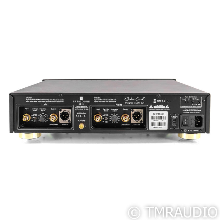 Parasound Halo JC 3+ MM / MC Phono Preamplifier; JC3+