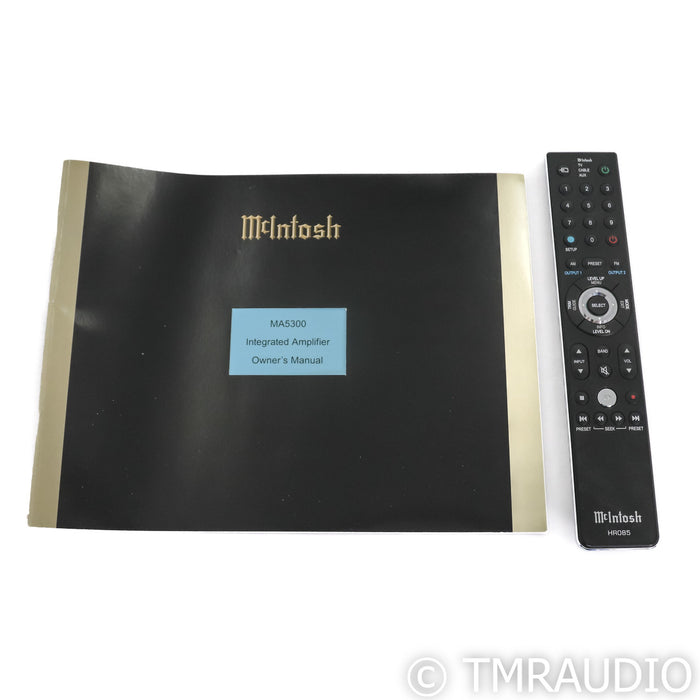 McIntosh MA5300 Stereo Integrated Amplifier; MM Phono