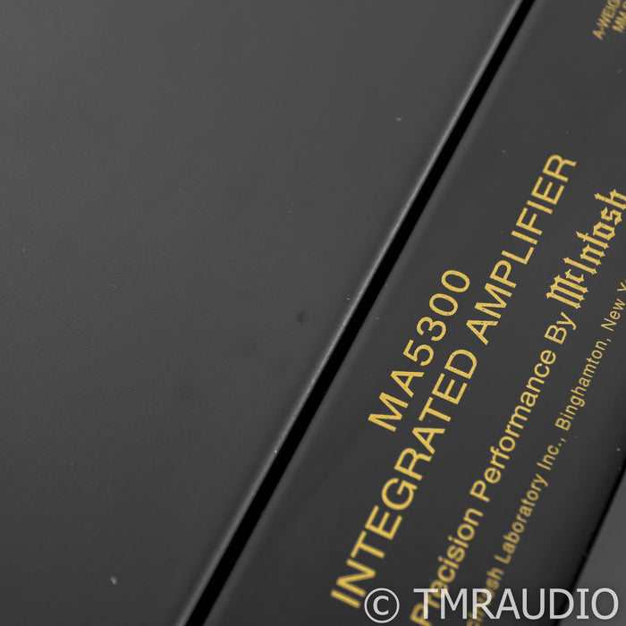 McIntosh MA5300 Stereo Integrated Amplifier; MM Phono