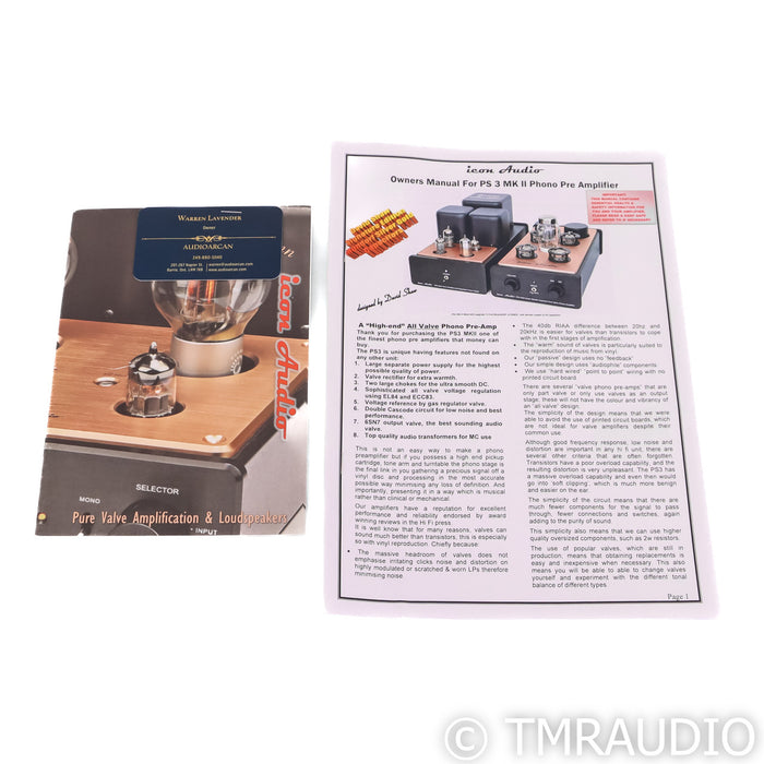 Icon Audio PS3 MkII Signature Edition