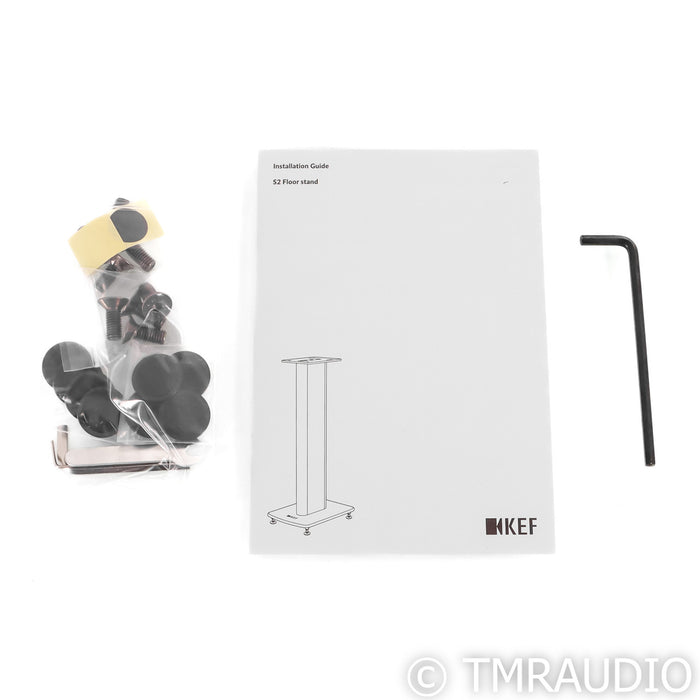 KEF S2 26” Speaker Stands; S-2; Titanium Grey Pair