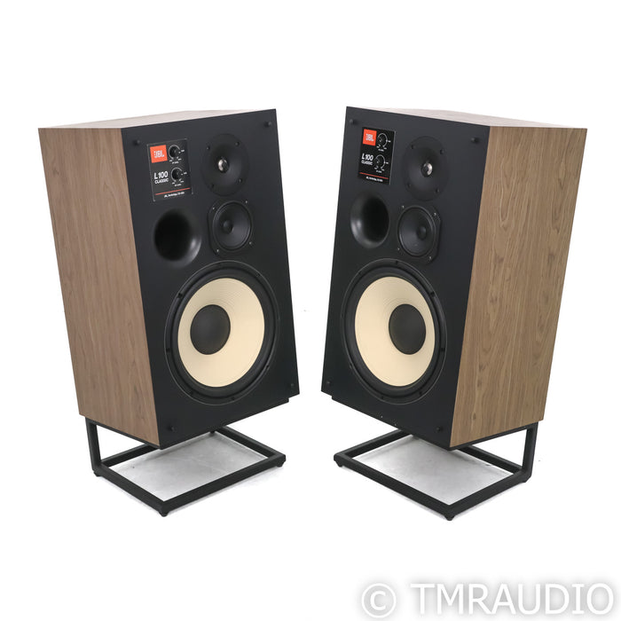 JBL L100 Classic Bookshelf Speakers; Walnut Pair