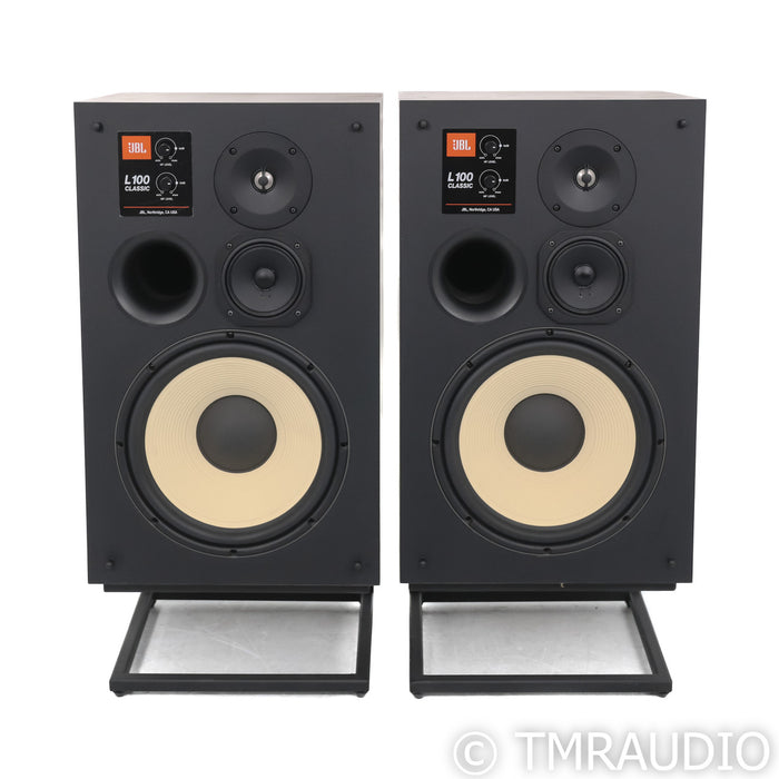 JBL L100 Classic Bookshelf Speakers; Walnut Pair