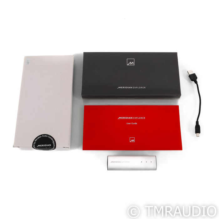 Meridian Explorer USB Headphone Amplifier / DAC; Silver