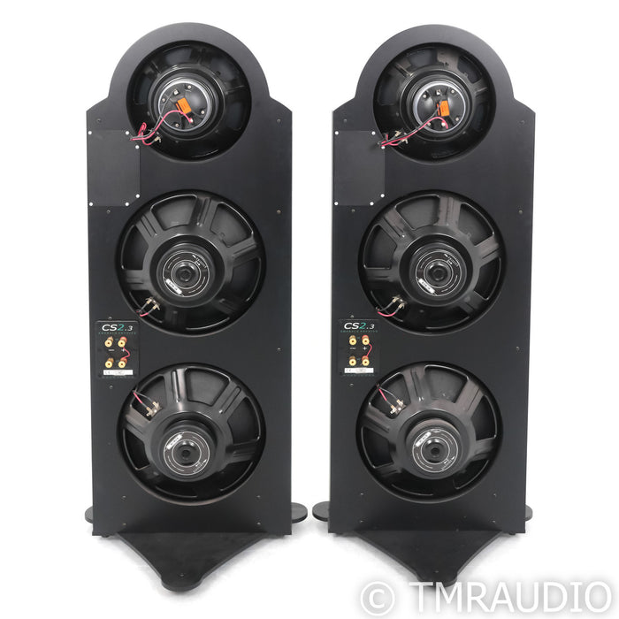 Emerald Physics CS 2.3 Floorstanding Speakers; Black Pair