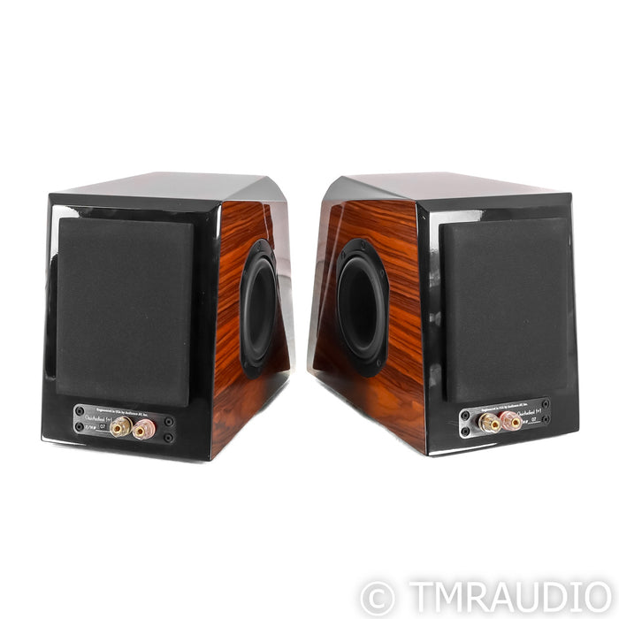 Audience ClairAudient 1+1 Bookshelf Speakers; Black / Rosewood Pair