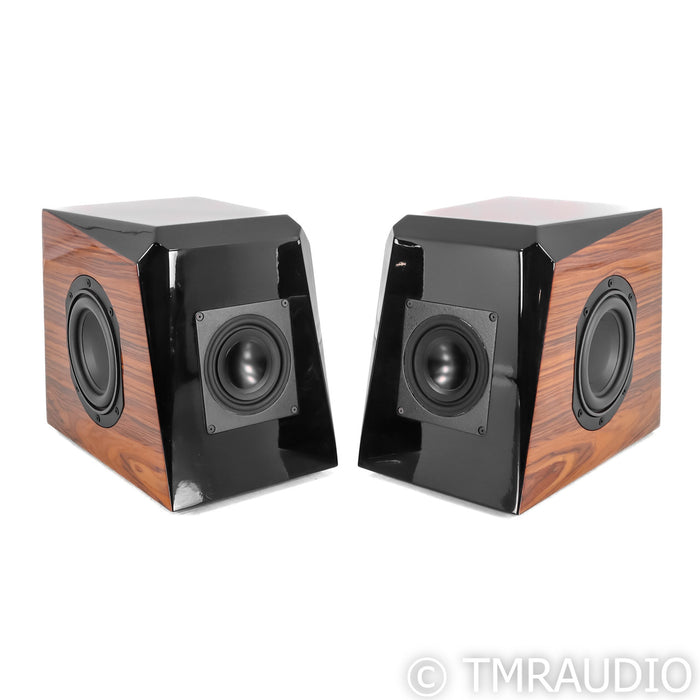 Audience ClairAudient 1+1 Bookshelf Speakers; Black / Rosewood Pair