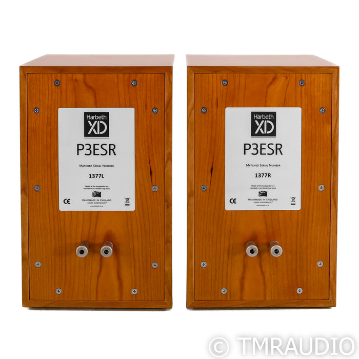 Harbeth P3ESR XD Bookshelf Speakers; Cherry Pair