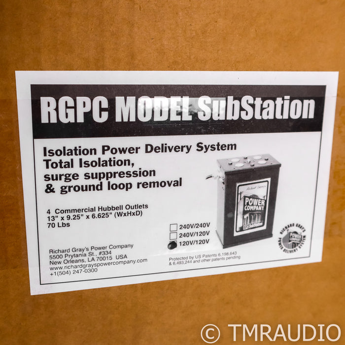 Richard Gray’s Power Company SubStation Balanced Power Conditioner; (Open Box)