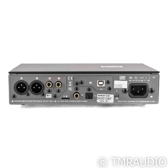 Schiit Audio Bifrost 2/64 DAC; D/A Converter; Unison USB